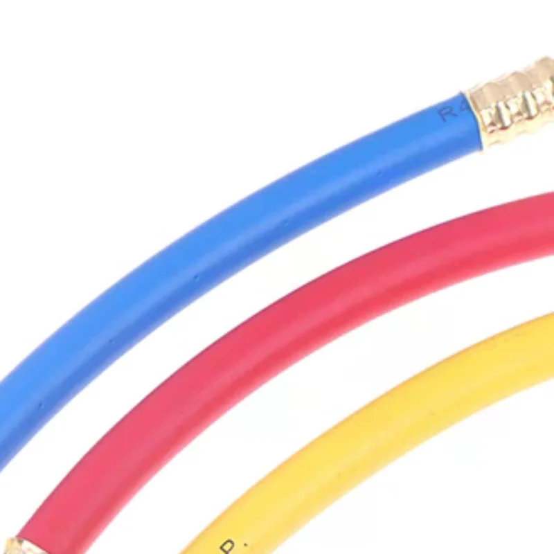 Refrigerant Charging Hose, 1/4 SAE Thread 800-4000PSI Tube HVAC Hoses, For Home Air Conditioner Refrigeration Maintenance