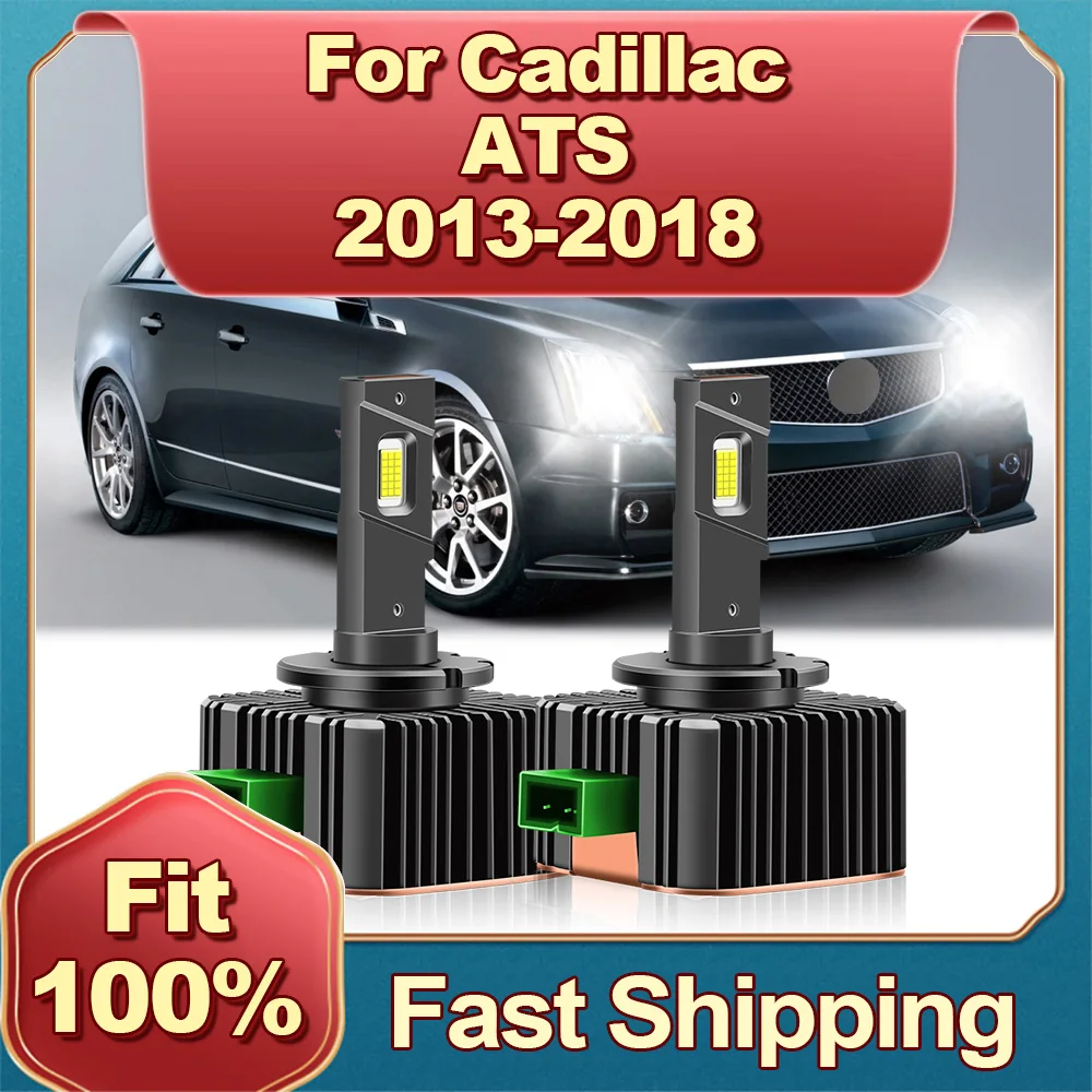 

30000LM D3S LED 110W Auto Headlights Bulb Canbus Car Light 6000K White 12V For Cadillac ATS 2013 2014 2015 2016 2017 2018