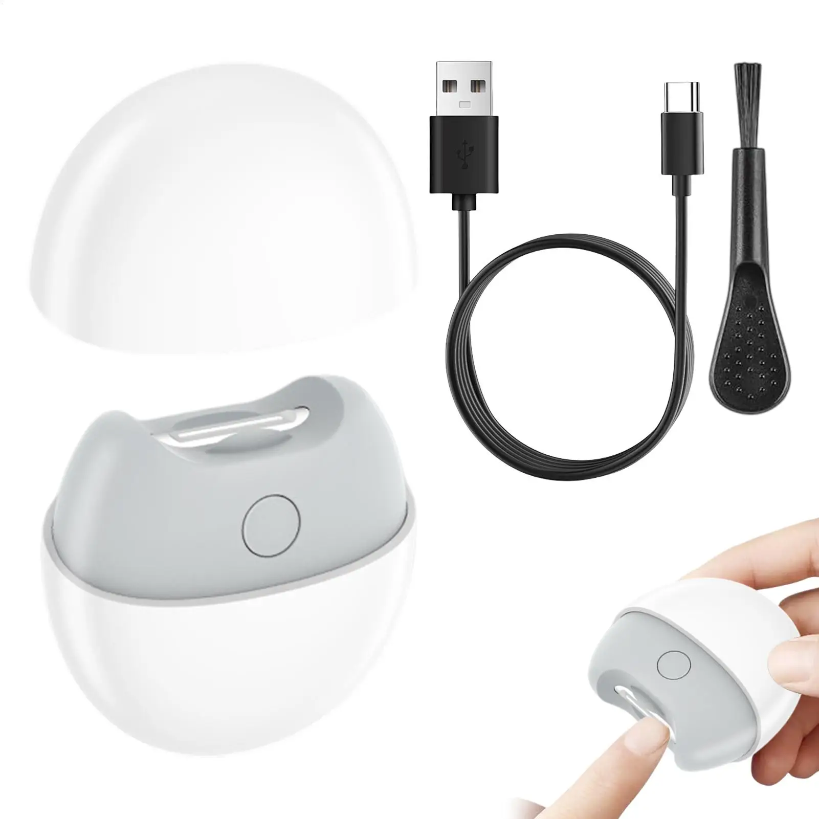 

Electric Nail Clipper Cutter 2-speed Toenail Cutter Nail Grinder Trimmer Fingernail Clipper Adult Baby Fingernail Toe Scissors