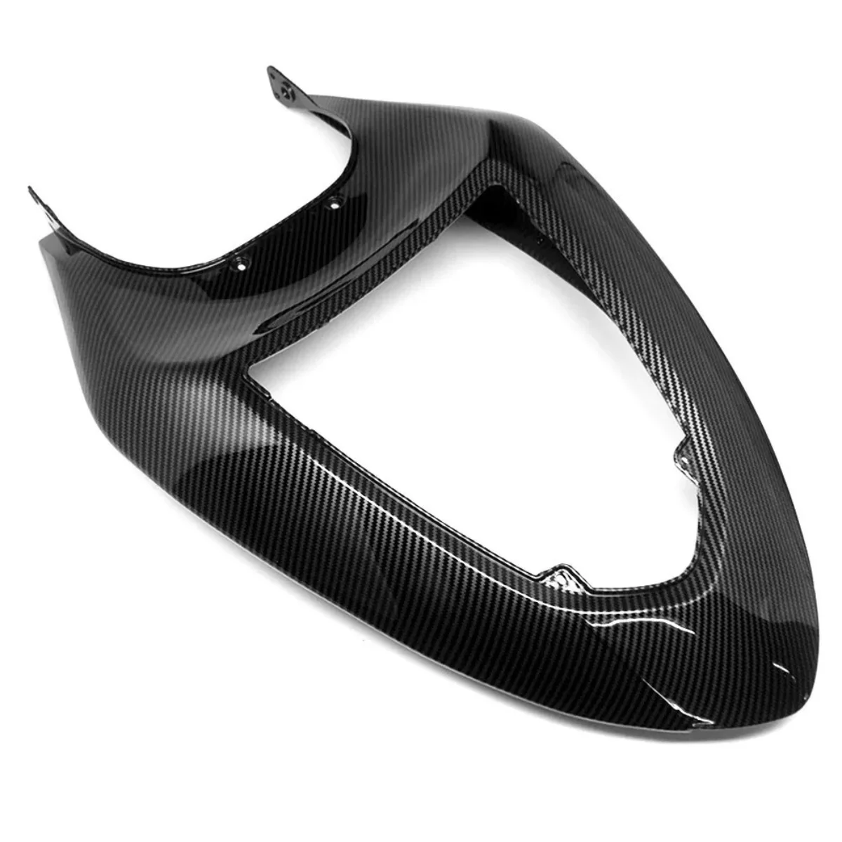 for kawasaki zx6r zx 6r 2005 - 2006 Carbon Fiber Hydrographic Dip Tank Tail Mud guard Fairing Fender Cowl Complete Bodywork Kit 5