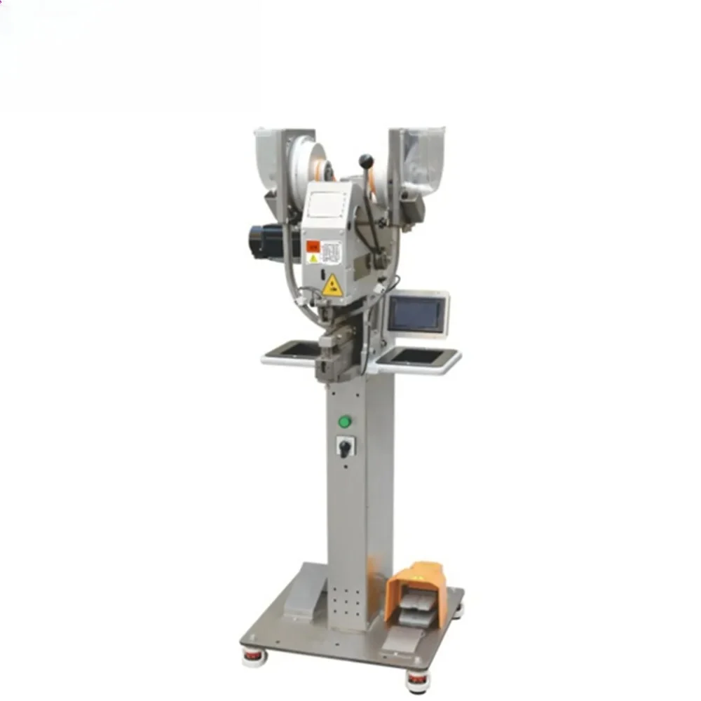 AS-DS80 Electronic Button Buckle Snap Attaching  Machine