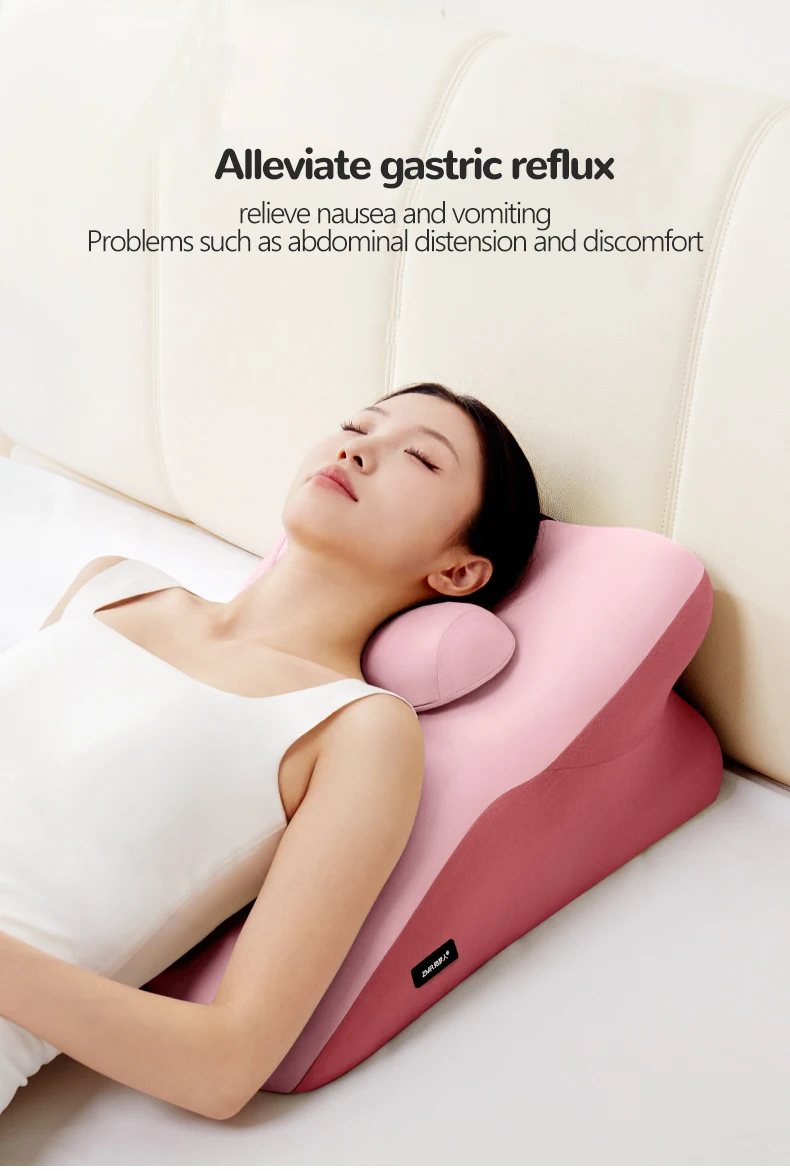 Verstellbares Keilkissen gegen Säurereflux, Multifunktionales Liegekissen für Bauchlage, Liegekissen für Schlafposition, Bettkissen – Detail 1