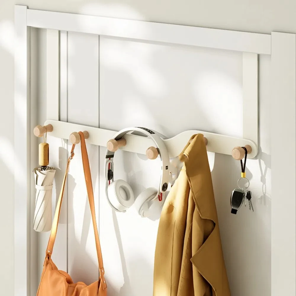 

New No Punch Door Storage Hook Universal Multifunction Wall Hanger Hook Traceless Household Home Storage Rack