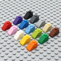 100pcs Moc Slope 45 2x1 3040 DIY Creative Enlighten Basics Building Blocks Bulk Bricks Compatible with Assembles Particles