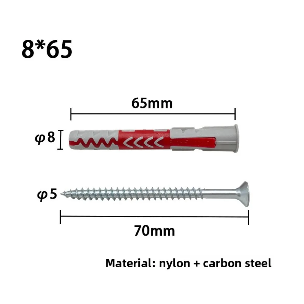 براغي توسيع بلونين - مسامير حائط خاصة للطوب المجوف والجدار الرغوي والكتلة الهوائية والديكور المنزلي والهندسة #4