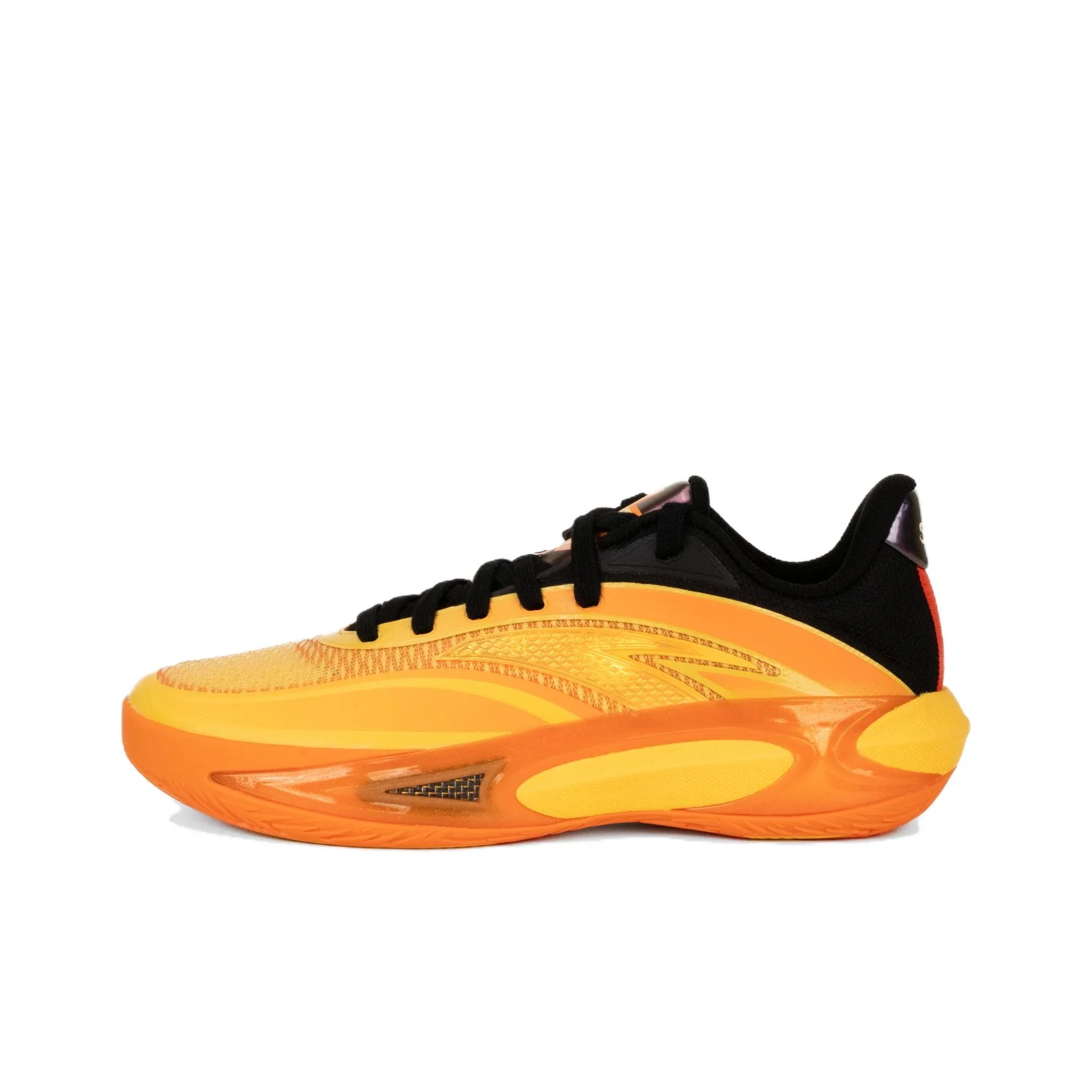 ANTA Fengmang 3 Basketball Shoes Men's Low Top Golden Chrysanthemum/Basic Black 112631604-2