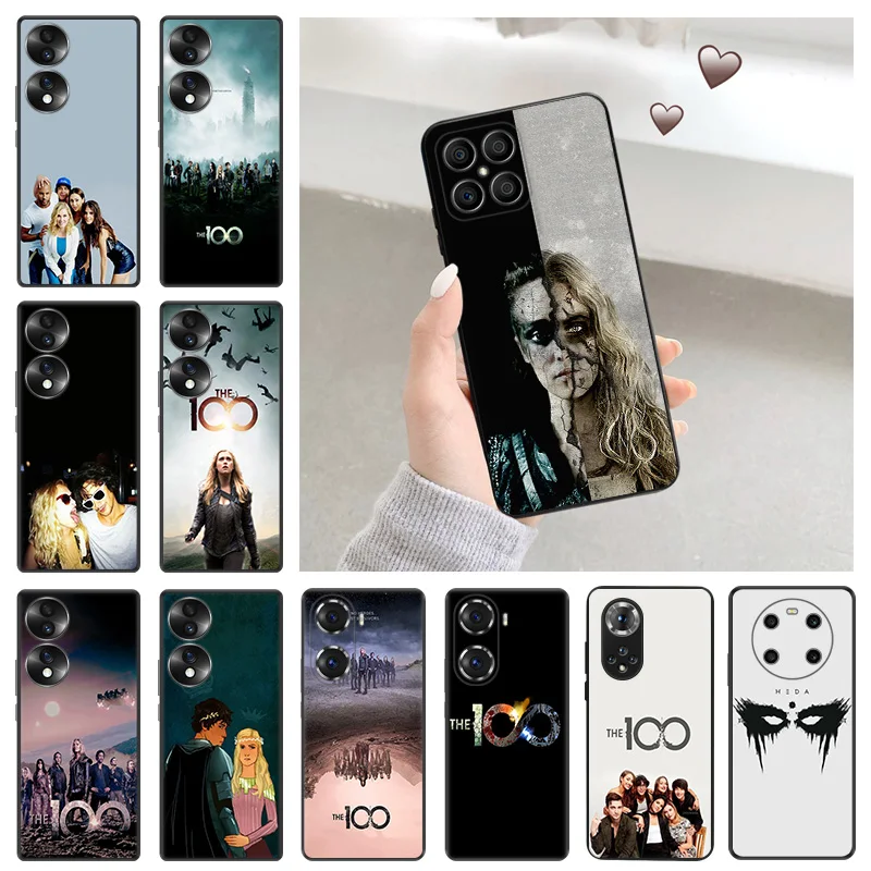 Soft Silicone Phone Case for Honor X7b X9b X6 X9 a X7 X8 b 70 90 Magic5 The 100 TV Huawei P20 P30 Pro P40 P-Smart Cover