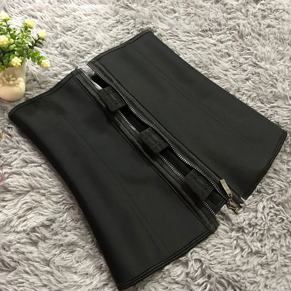 

1Pcs Premium Cotton Elastic Waist Shapewear Corset with 3-Row Steel Buckles for Body Shaping Slimming Exercise Support Lady