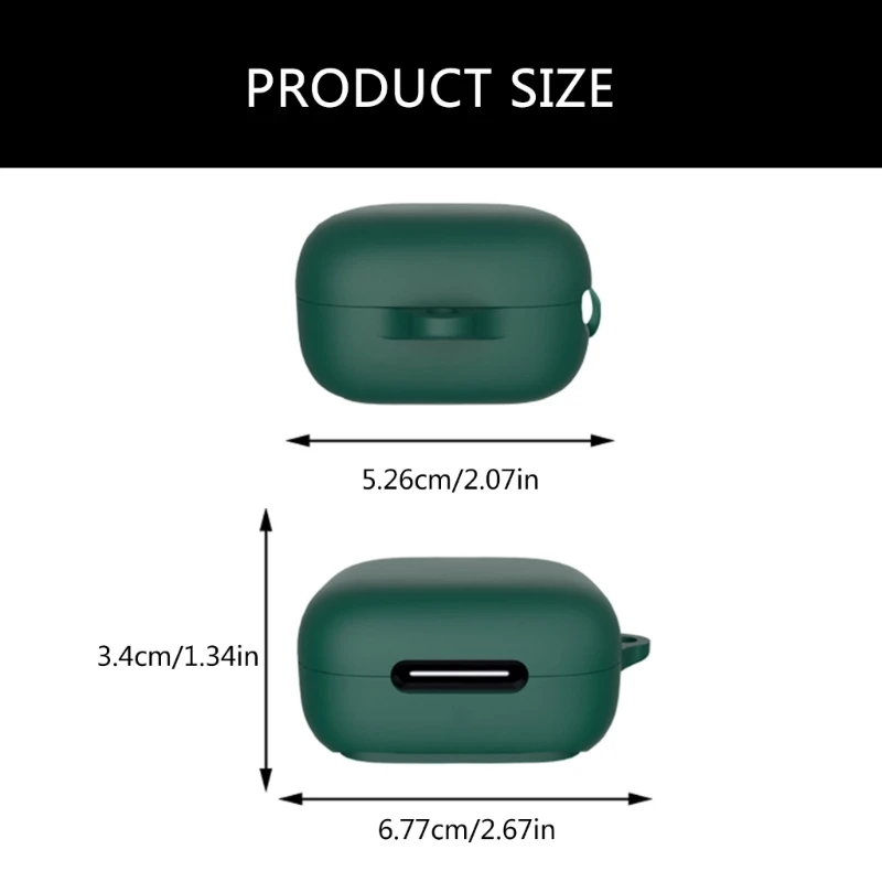 Case Cover Silicone Protective Skin for R50i NC Earphones Charging Box Protective Earphone Case Cover image 6