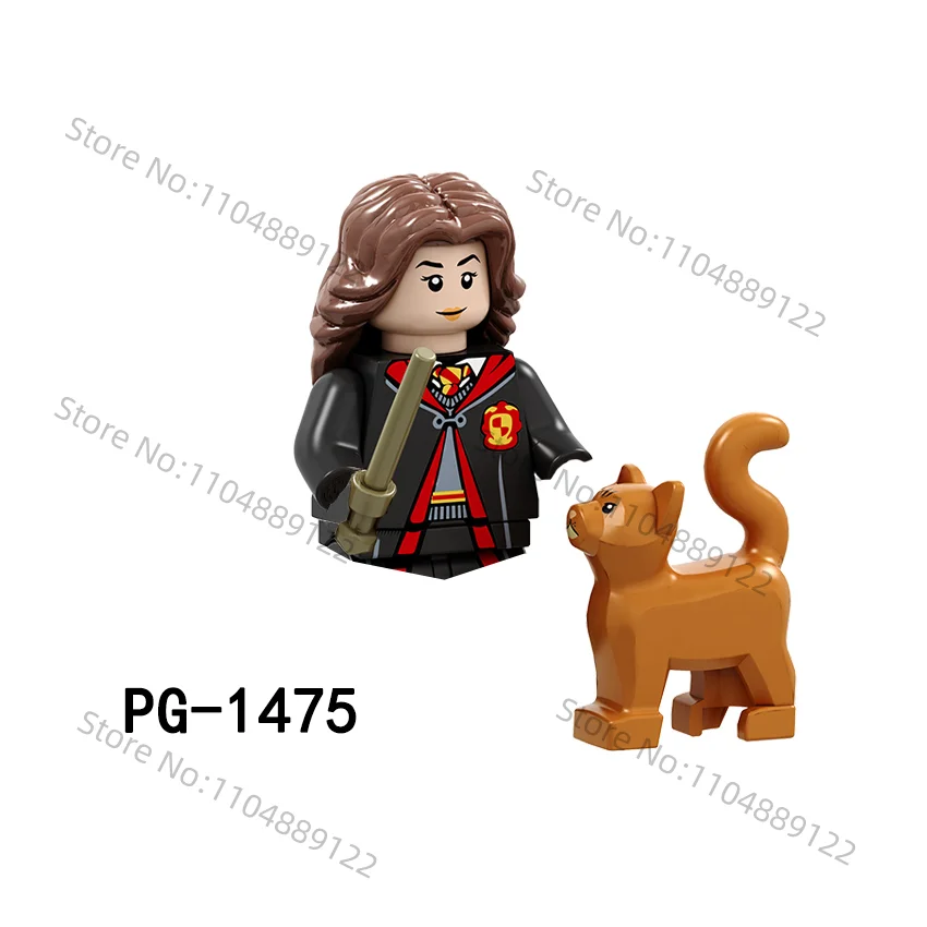 Hot Toys Harry Potter MINI Block Spielzeug Lovegood Ron Malfoy Luna Baustein Geschenk Actionfigur Puppe