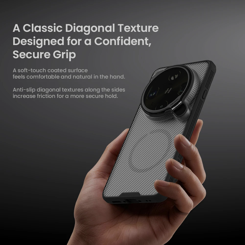 For OPPO Find X9 Ultra 5G Nillkin Magnetic Case Camshield Prop Cover with Camera Stand Magsafe Privacy Lens Cases Protection