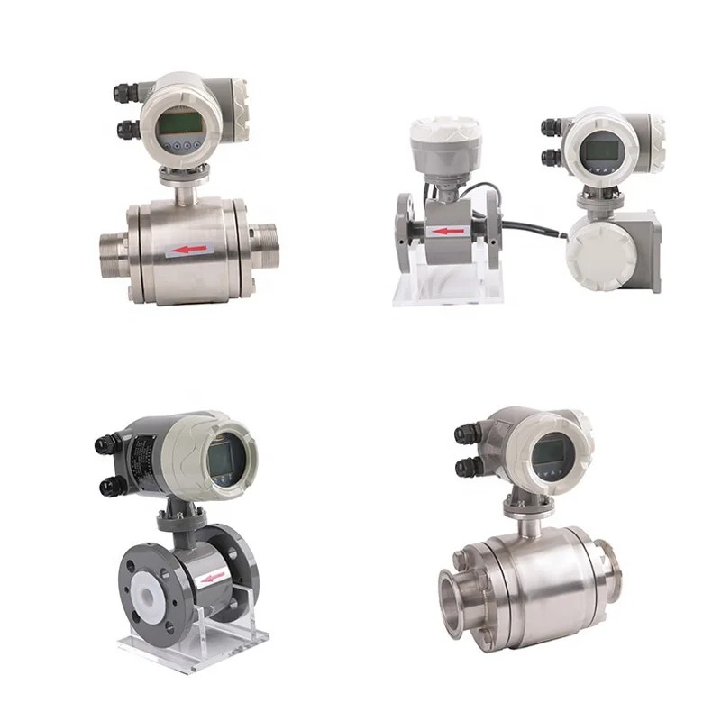 hot sale industrial 4-20mA liquid nitrogen mechanical water digital Variable Area Oil electromagnetic flowmeter