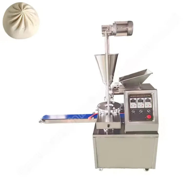 Hot Sale Nepal Momo Making Machine Bakpao Sambosa Making Machine Kubba Maker Stuffed Forming Automatic Steamed Bun Machine Gram