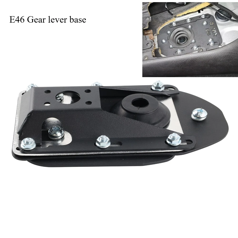 Car accessories Direct Billet Aluminum Shifter Box Fit Kit For BMW Gearbox E30 E36 E46 E8X E9X Models Bolt On