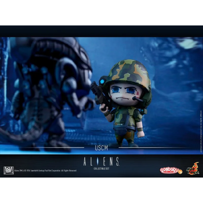 In Stock 100% Original HOTTOYS  COSBABY COSB293 ALIENS ELLEN RIPLEY Movie Character Model Collection Artwork Q Version