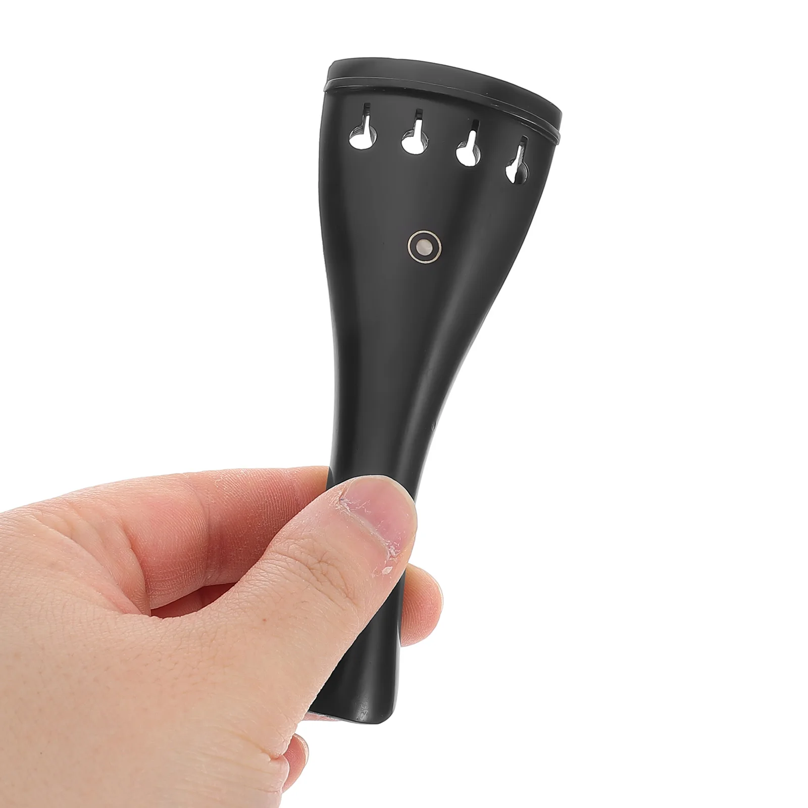 

Violin Tailpiece For 4/4 Full Size Wood Replacement Parts Enhances Sound Durable Lightweight Easy Install For Beginners Adults