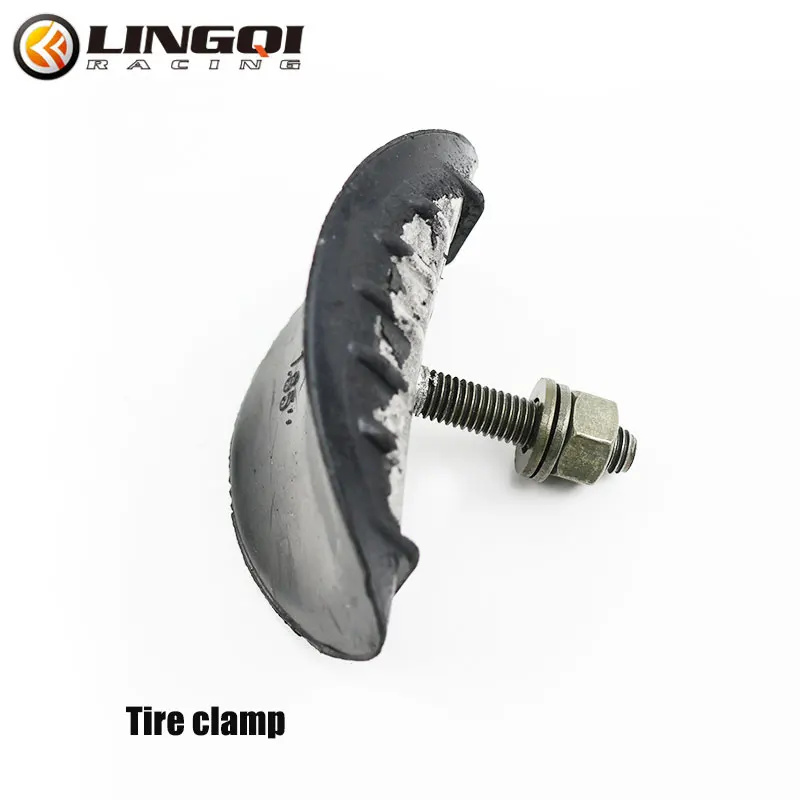 LING QI Motorcycle Tire Clamp 2.5'' 2.15'' 1.85'' 1.6'' Wheel Lock Clamp Anti Theft Locks For Most Pit Dirt Bike Accessories