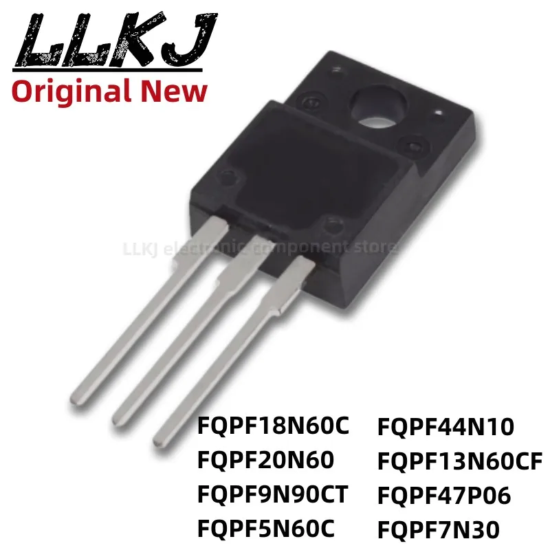 

1pcs FQPF18N60C FQPF20N60 FQPF9N90CT FQPF5N60C FQPF44N10 FQPF13N60CF FQPF47P06 FQPF7N30 TO-220F MOS FET