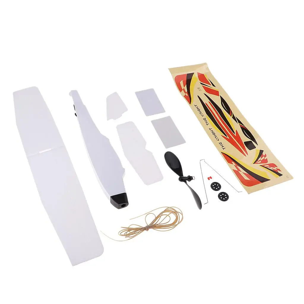 

Flying Machine Kit Bi Plane Style Aircraft Model for Hobby Outdoor Play Educational Gift