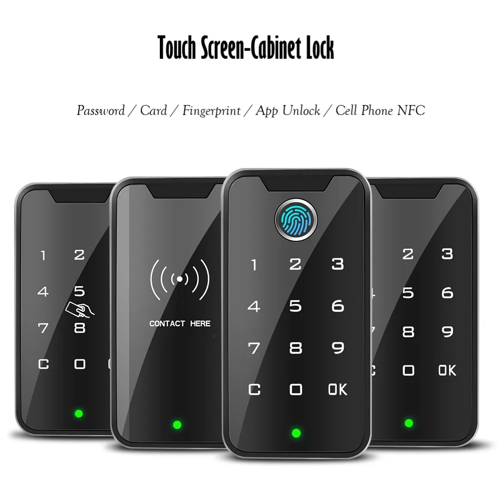 Electronic Password Smart Lock Touch Sensing Lock Locker Locker Locker Door Shoe Locker Gym Swimming Pool