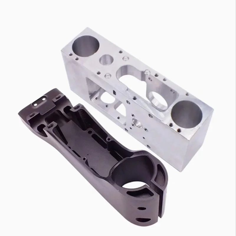 5 Axis CNC Machined Aluminum Parts Custom OEM Complex Cavity CNC Milling Aluminum Alloy Housing & Base