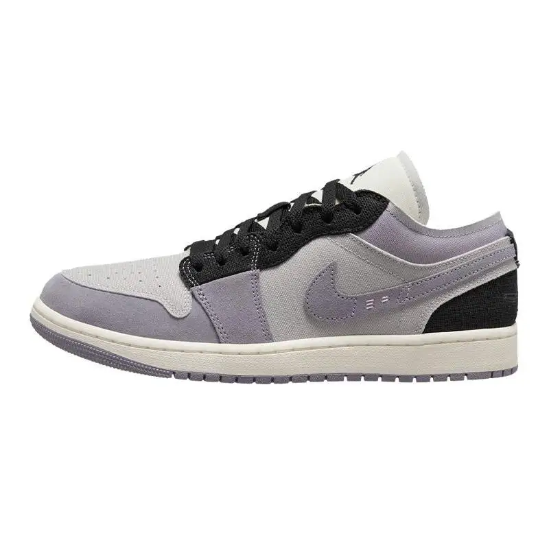 Nike Jordan 1 Low SE Craft Inside Out Cementgrijze sneakers schoenen DZ4135-002