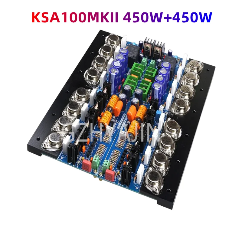 

KSA100MKII 450W+450W Class A high-power gold-sealed power amplifier board Hi-Fi pure rear board is better than Accuphase E405 US