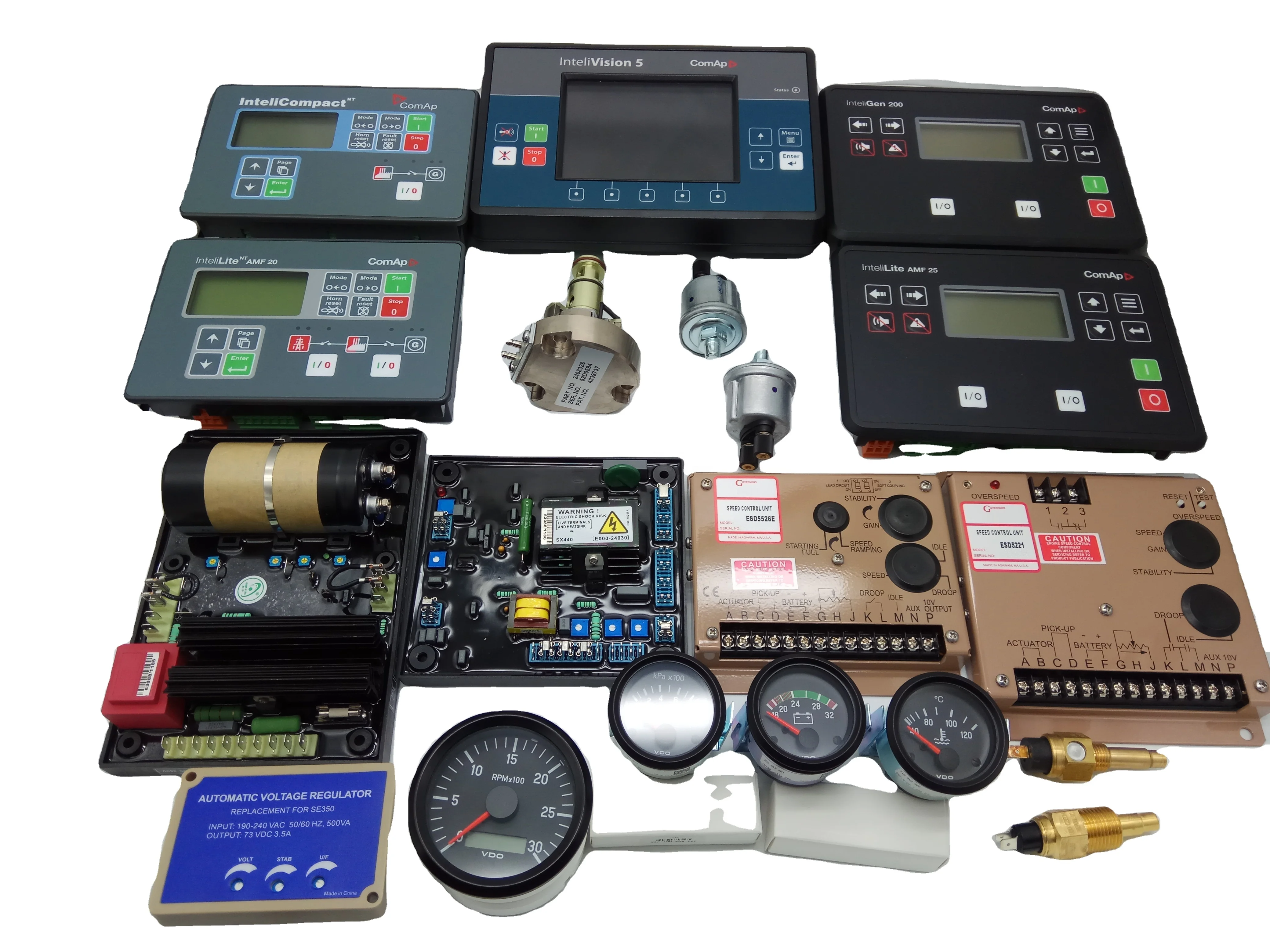 Regolatore di tensione automatico AVR ad alta precisione per accessori per generatori Diesel SE350