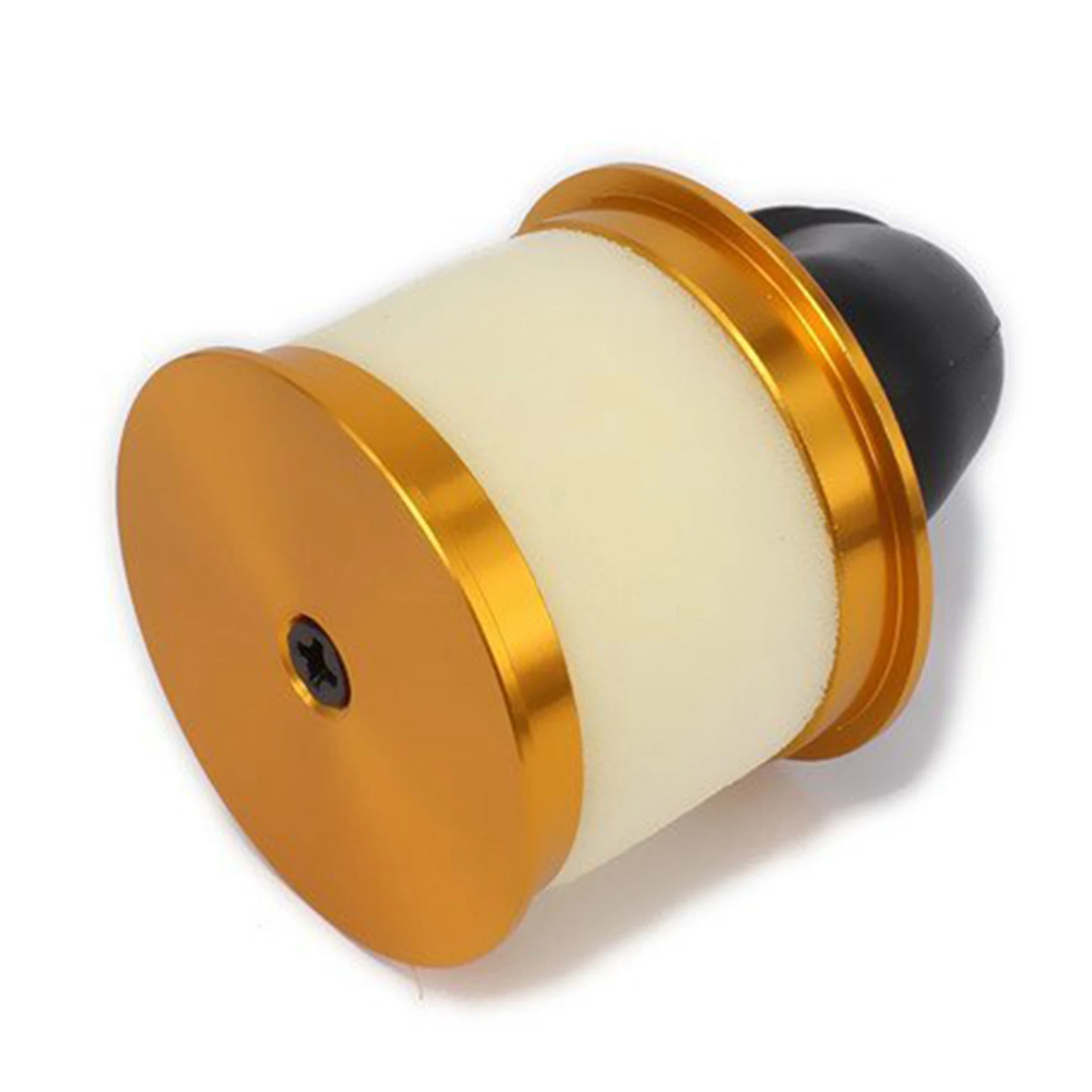 CYGJ-Air Filter Sponge Open Alloy Aluminum 04104 For 1/10 RC Hobby Model Nitro Car,Gold & For 1/5 Baja Air Filter Foam