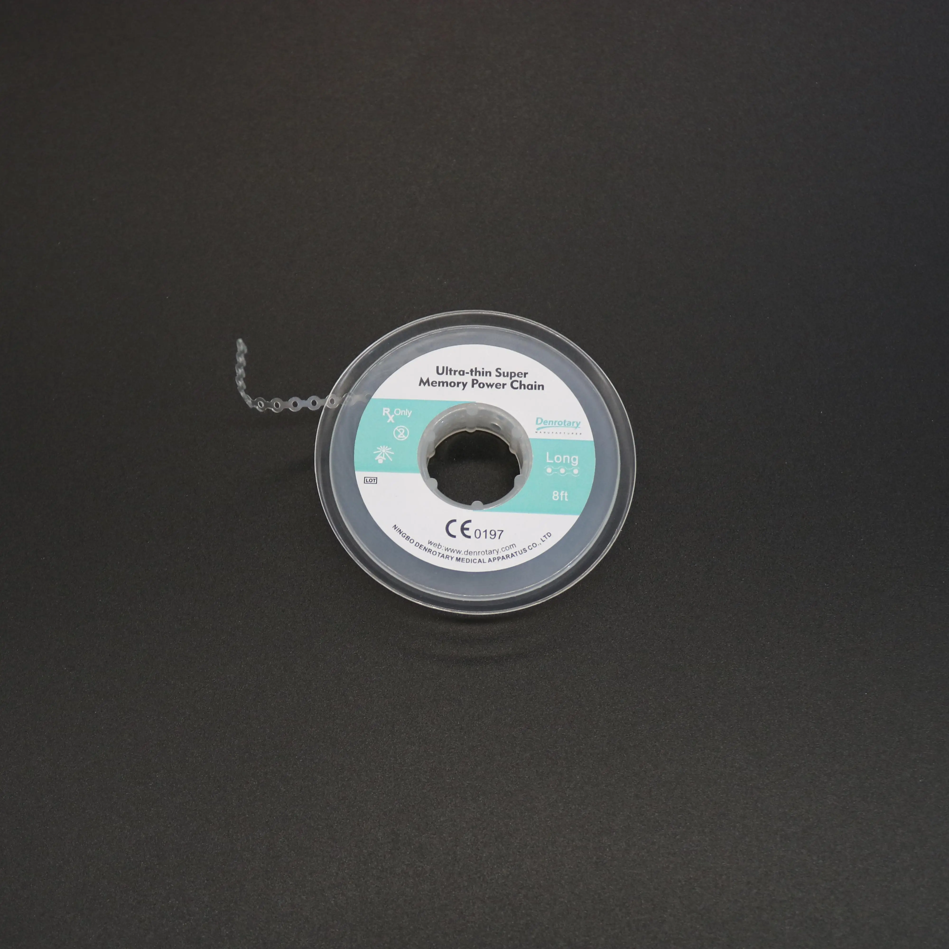 Immagine 6: Catena Dentale Super Memory Power da 8 Piedi, Trasparente, Ultra-sottile, Corta/Lunga/Chiusa