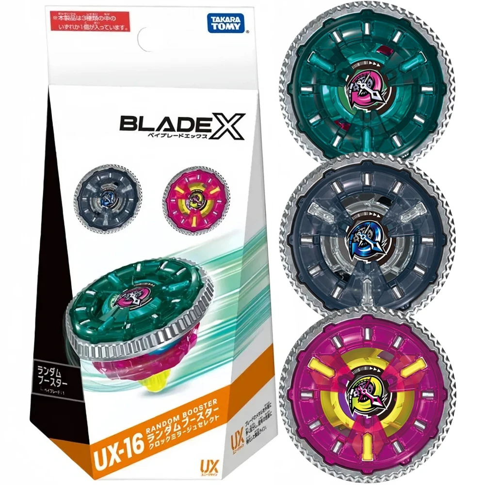 

Original Takara Tomy Bey X UX-16 Random Booster Clock Mirage Select BLADE CARD GAME BOARD GAME