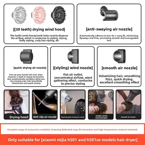 Насадка-диффузор 2-в-1 для Dyson Airwrap и SenCiciMen X9 — фото устройства