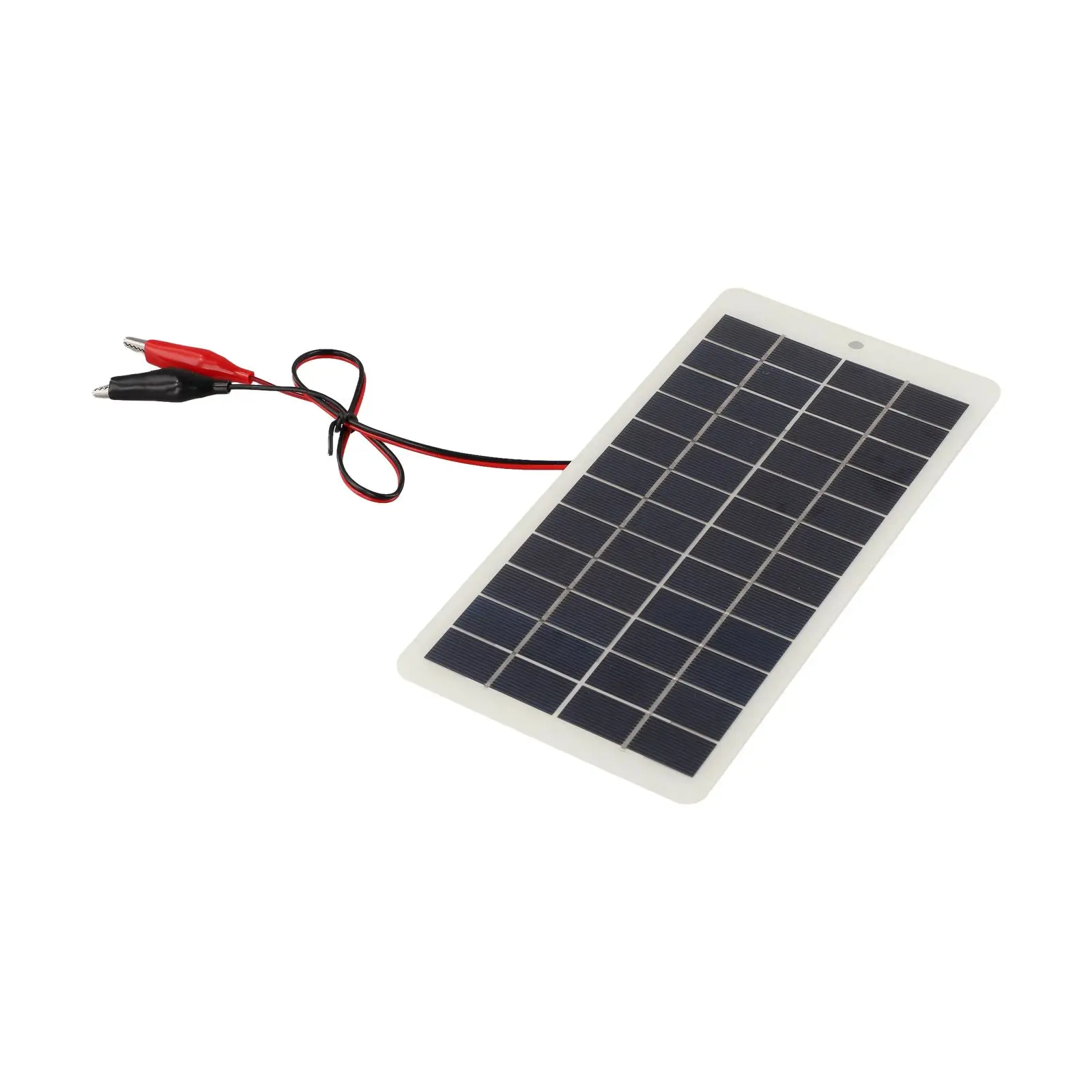

12V Battery Charger 10W Solar Charger 19.5 Conversion Rate High Efficiency Output Versatile Use Outdoor Activities