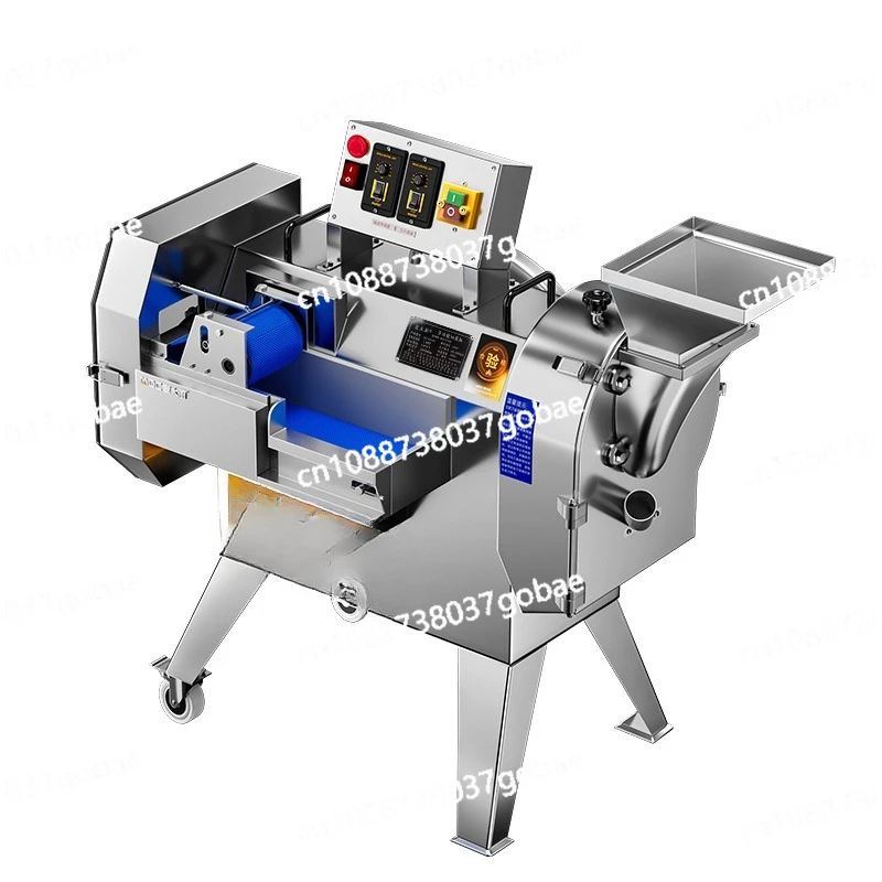 Canteen kitchen potato shredding pepper dicing machine vegetable dicing machine commercial standard vegetable cutter