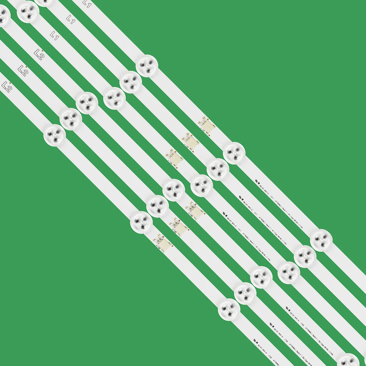 LED-achtergrondverlichtingstrips voor 47LN540V 47LN5420 47LA6210 47LN570R-ZA 47LN5758 47LN540V 47LN5750-UH 6916L-1259A 1260A 1261A 1262A