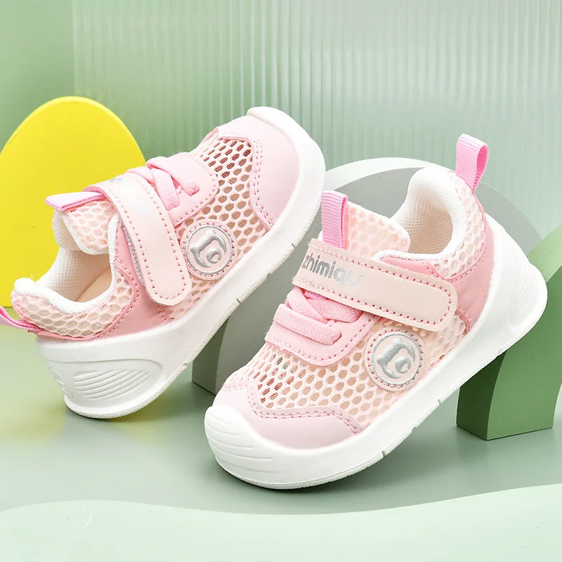 Summer Fashion Breathable Toddler Shoes Baby Boys & Girls Children Air Mesh Shoes Soft-Soled Anti-Slip Wear-Resistant Size15-22