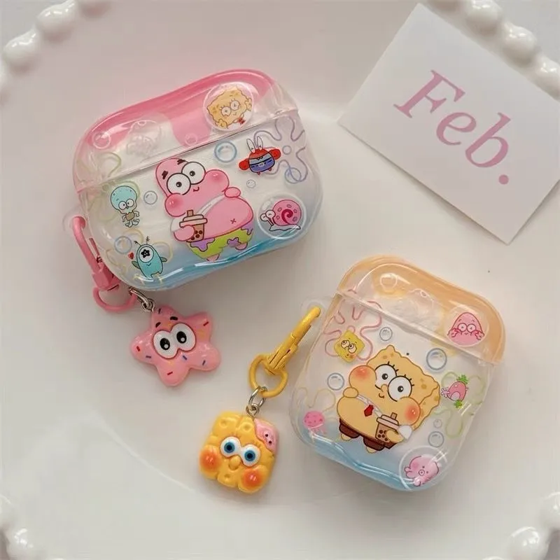 

Cute Cartoon Anime Case for Apple Airpods Pro3 Headphone Protective Case for Airpods Pro2 Pro 4 3 2 1 Silicone Case