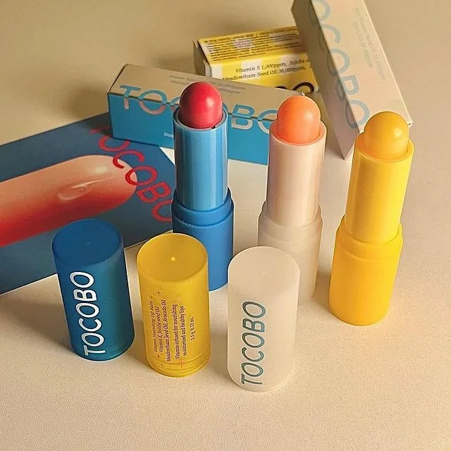 Original TOCOBO Lip Balm Lipstick Light High Moisturizing Matte Shimmer Nourishing Mirror Rare Beauty Makeup Korean Makeup