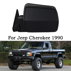 Car Outside Side Rearview Mirror Assembly For Jeep Cherokee 1990 Auto Rear View Mirror Assy Accessories