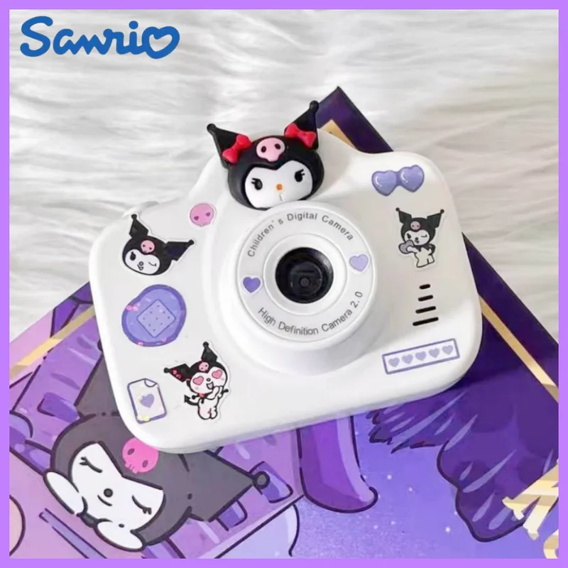 Kawaii Sanrio Anime Digital Camera Cinnamoroll Kuromi Pochacco Hd Cameras Long Battery Life With Memory Card Anime Gifts