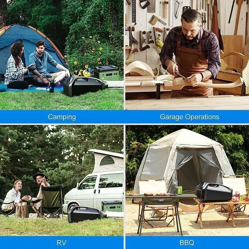 Brand-new Outdoor Mobile Air Conditioner Self-driving Tour Camping Picnic Refrigeration RV Parking Tent Air Conditioner All-in-o