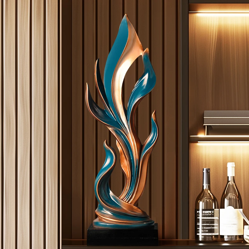 زخرفة مكتب النحت لخزانة مشروبات بهو غرفة المعيشة، ديكورات عمودية، أثاث منزلي فاخر، ديكور مزدهر