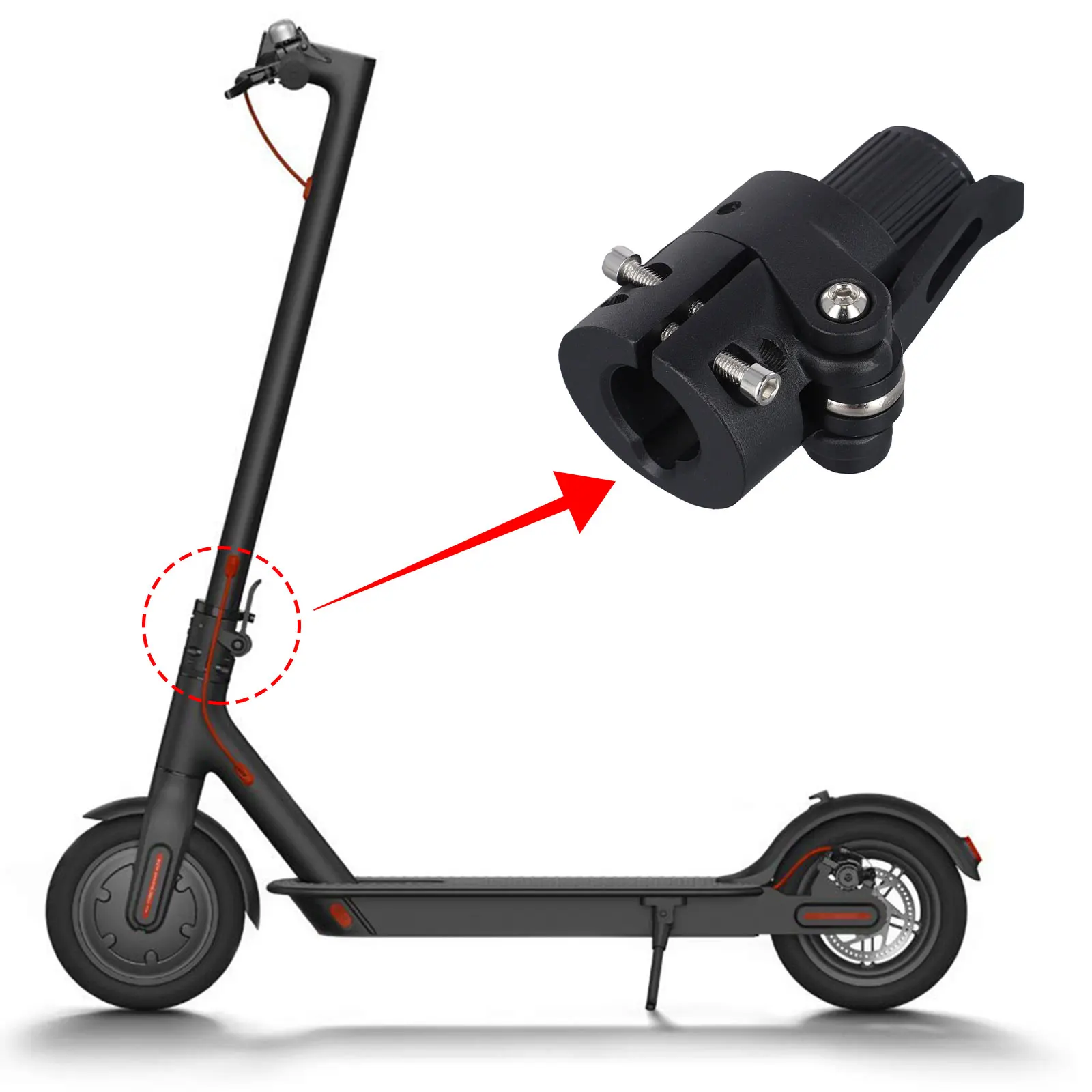 

Scooter Maintenance Folding Pole Base Bicycle Repair Tool Aluminum Material Easy Installation Heavy Use Compatible