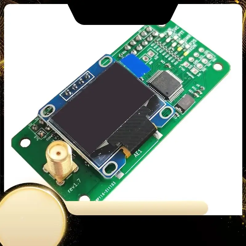 

Version 1.7 MMDVM Simplex Hotspot UHF VHF Antenna +OLED+Case Support P25 DMR YSF For Raspberry Pi Hotspot