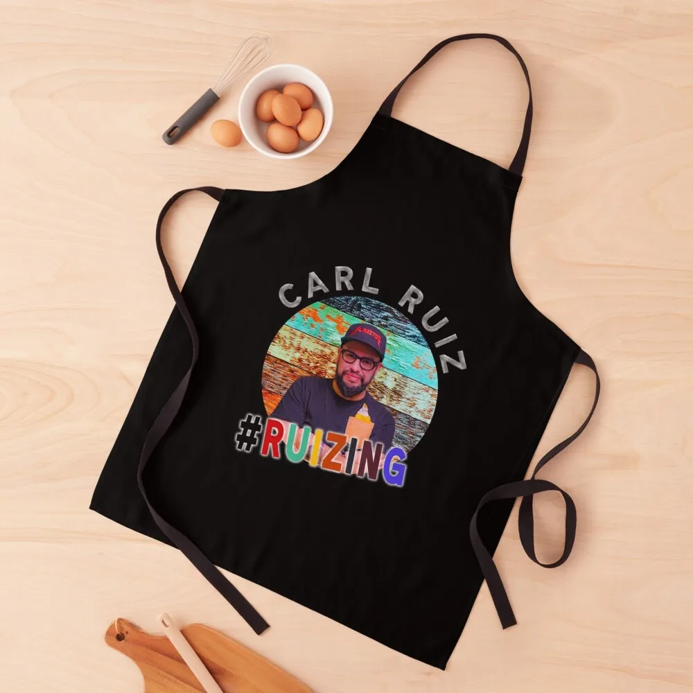 

#Ruizing Carl Ruiz Classic Apron Waterproof women for kitchen useful Costume Waiter Apron