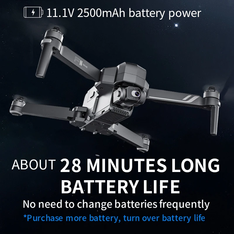 Drone F11 F11S With 4K Pro Camera Profesional 3KM 5G WIFI GPS with EIS 2-axis Anti-Shake Gimbal FPV Brushless Quadcopter RC Dron