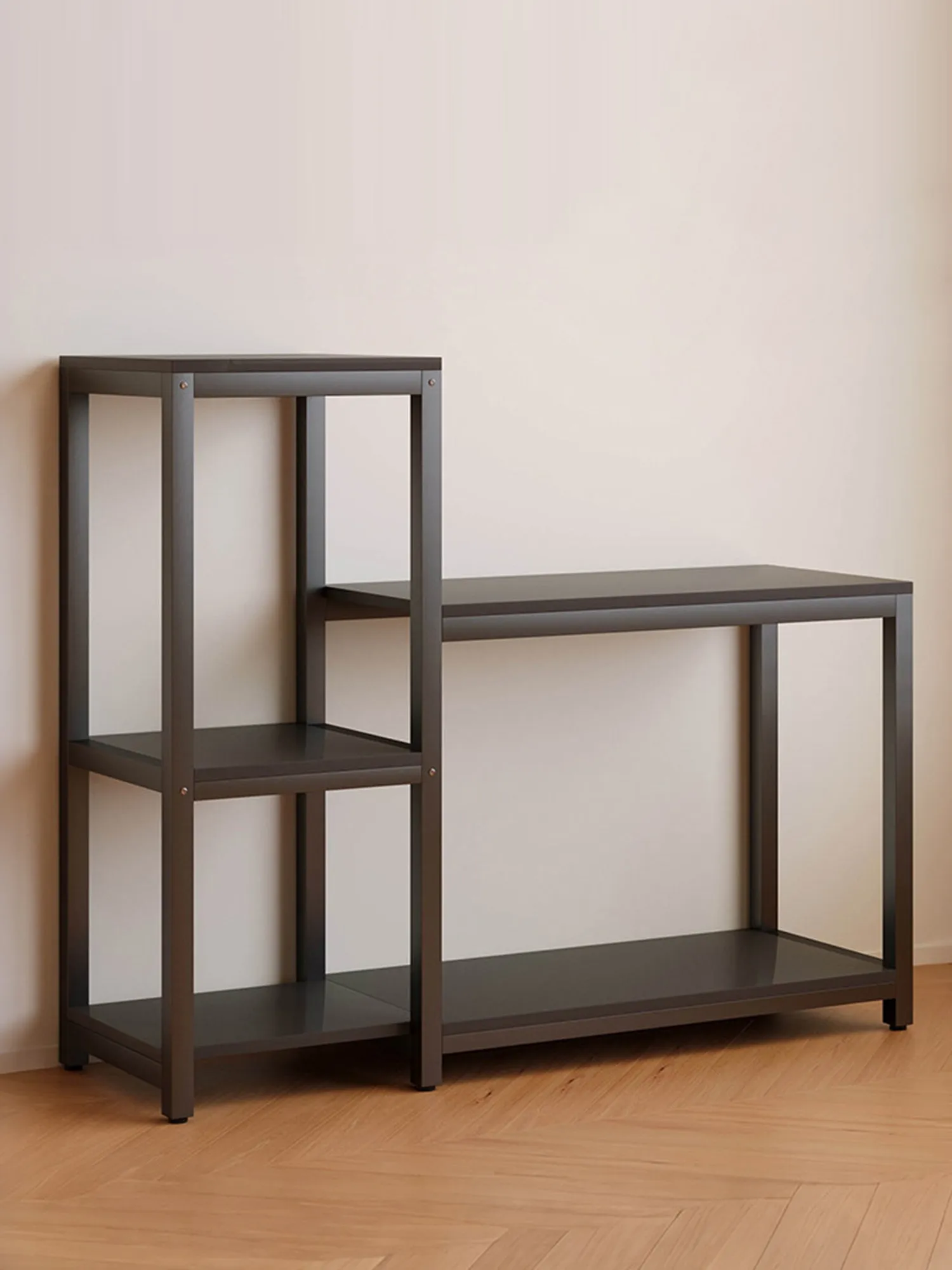 Super Strong Double Layer Fish Tank Stand for Living Room Home Use Metal And Density Board Storage Rack Multi Layer Organizer