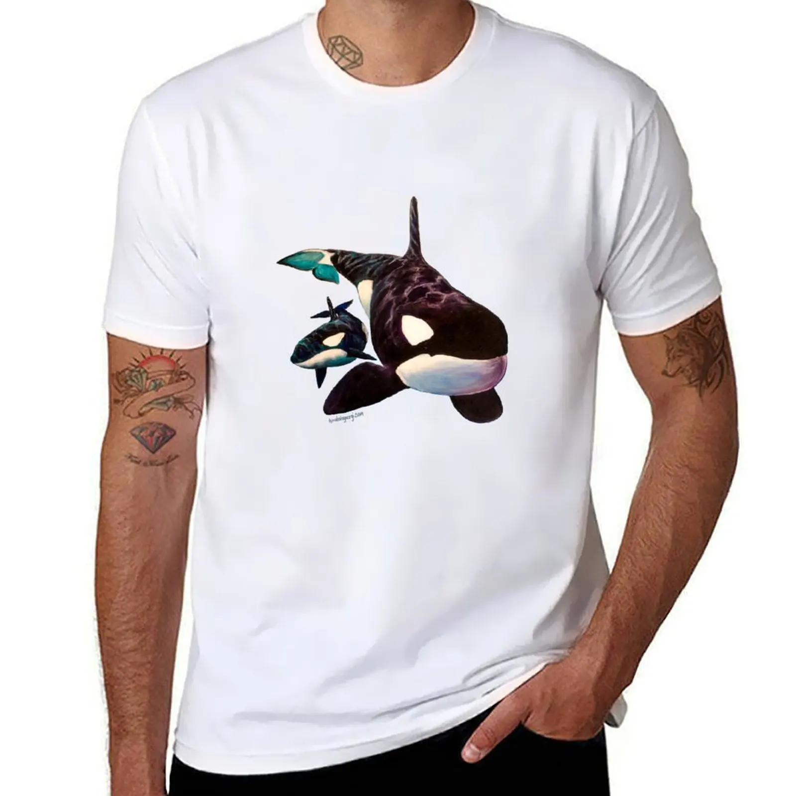 

Orcas Only T-Shirt t shirts for man pack white essential t shirt t shirt for man 100 percent cotton T-Shirt
