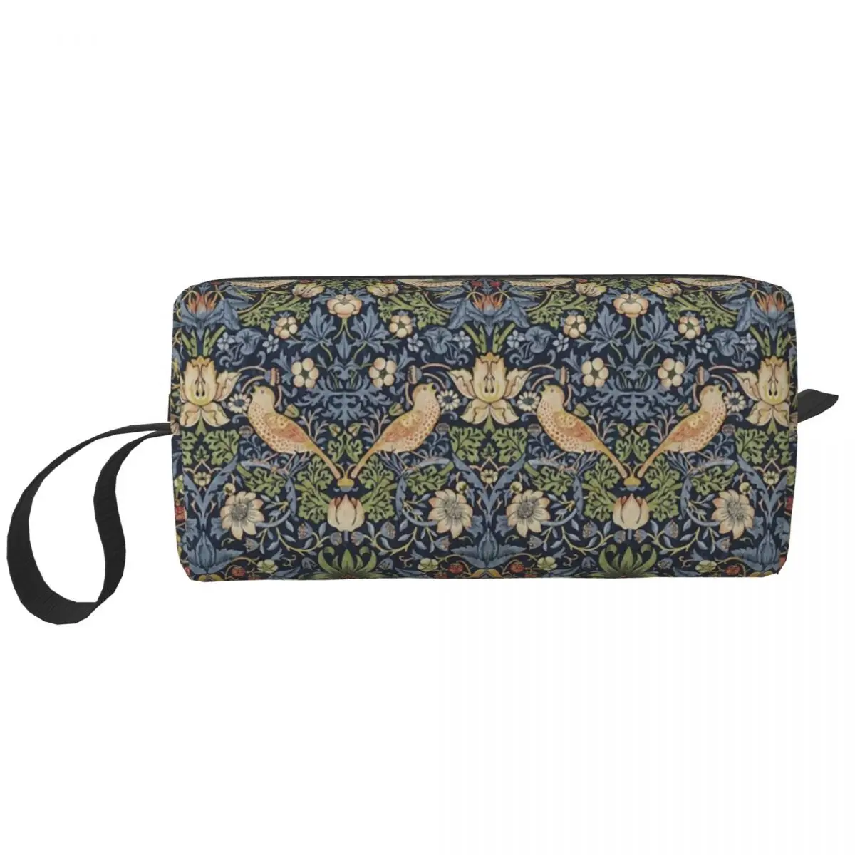 William Morris Makeup Bag Cosmetic Organizer Storage Dopp Kit Portable Toiletry Cosmetic Bag for Women Beauty Travel Pencil Case