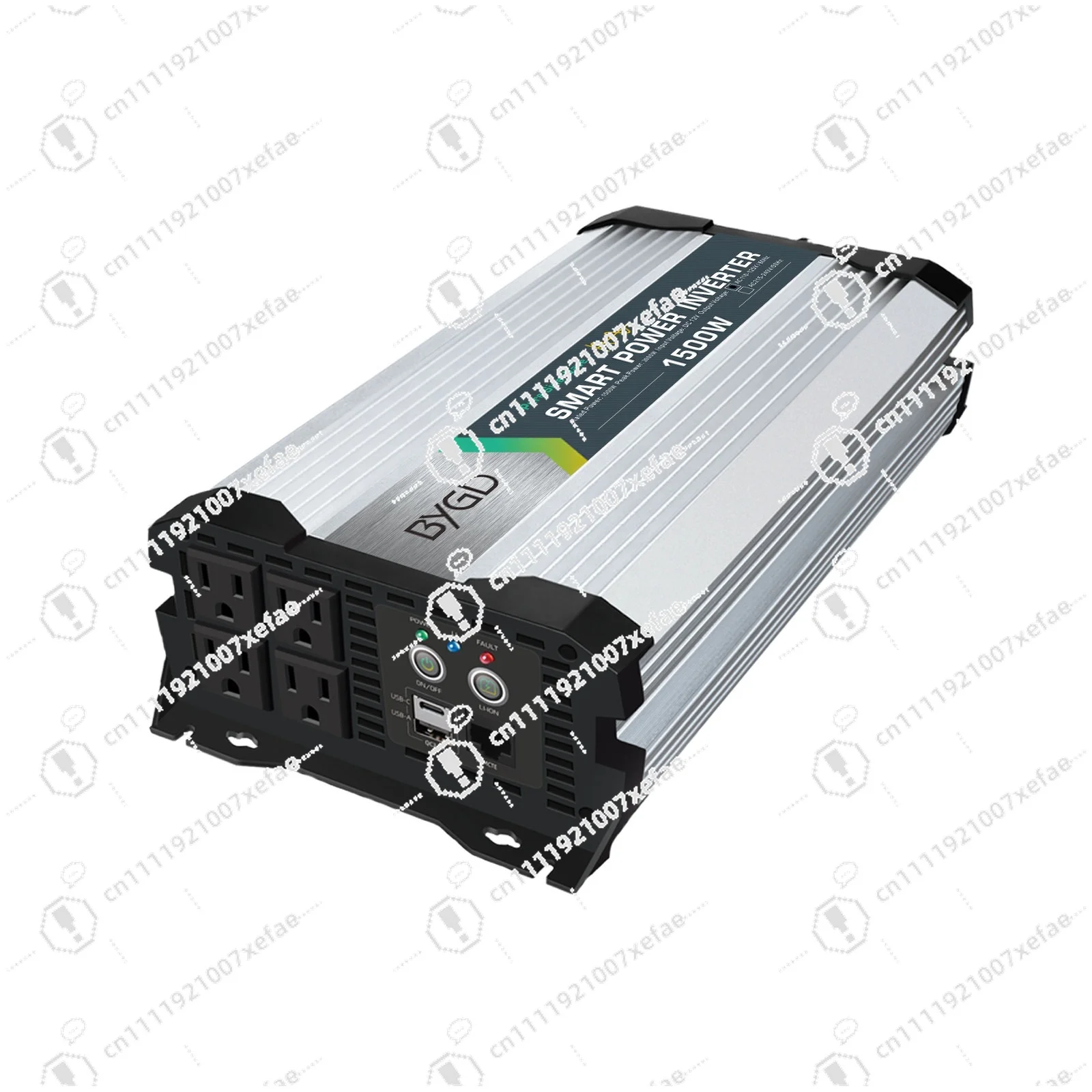 

New 1500 watt pure sine wave power inverter DC12V AC110V/230V 50/60HZ solar inverter for lithium and lead acid batteries